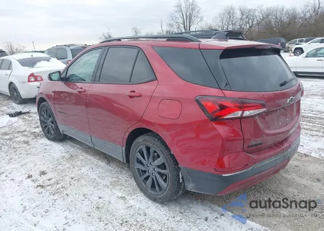 2023 Chevrolet Equinox Fwd Rs from USA, damaged, VIN 3GNAXMEG9PS204397